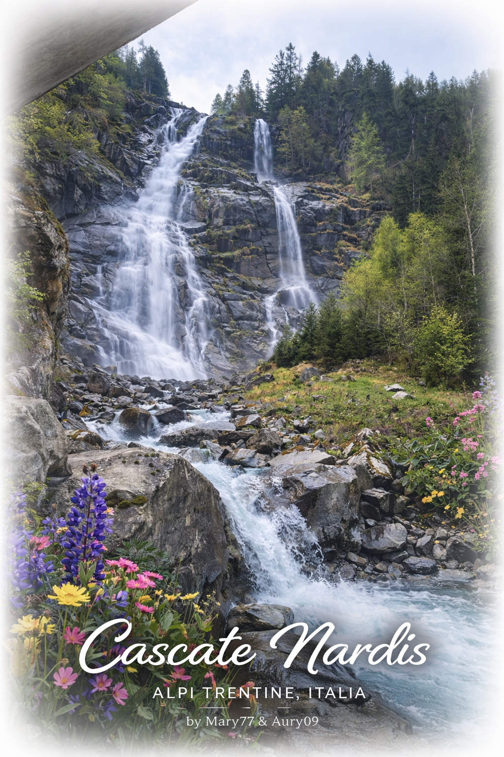 Cascate di Nardis – Stampa Fine Art Photography | Alpi Italiane | Mary&Aury