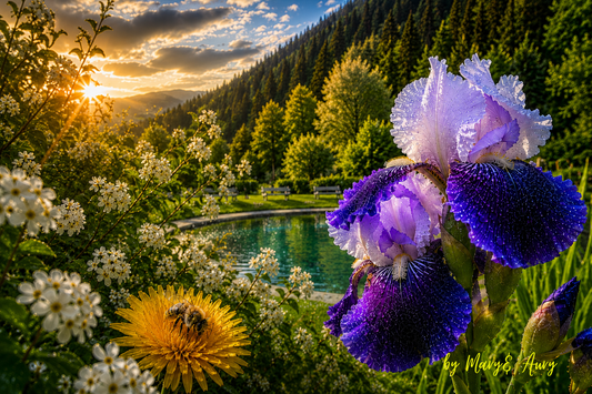 Puzzle Iris & Natura – 1000 Pezzi in Scatola di Latta | Mary & Aury
