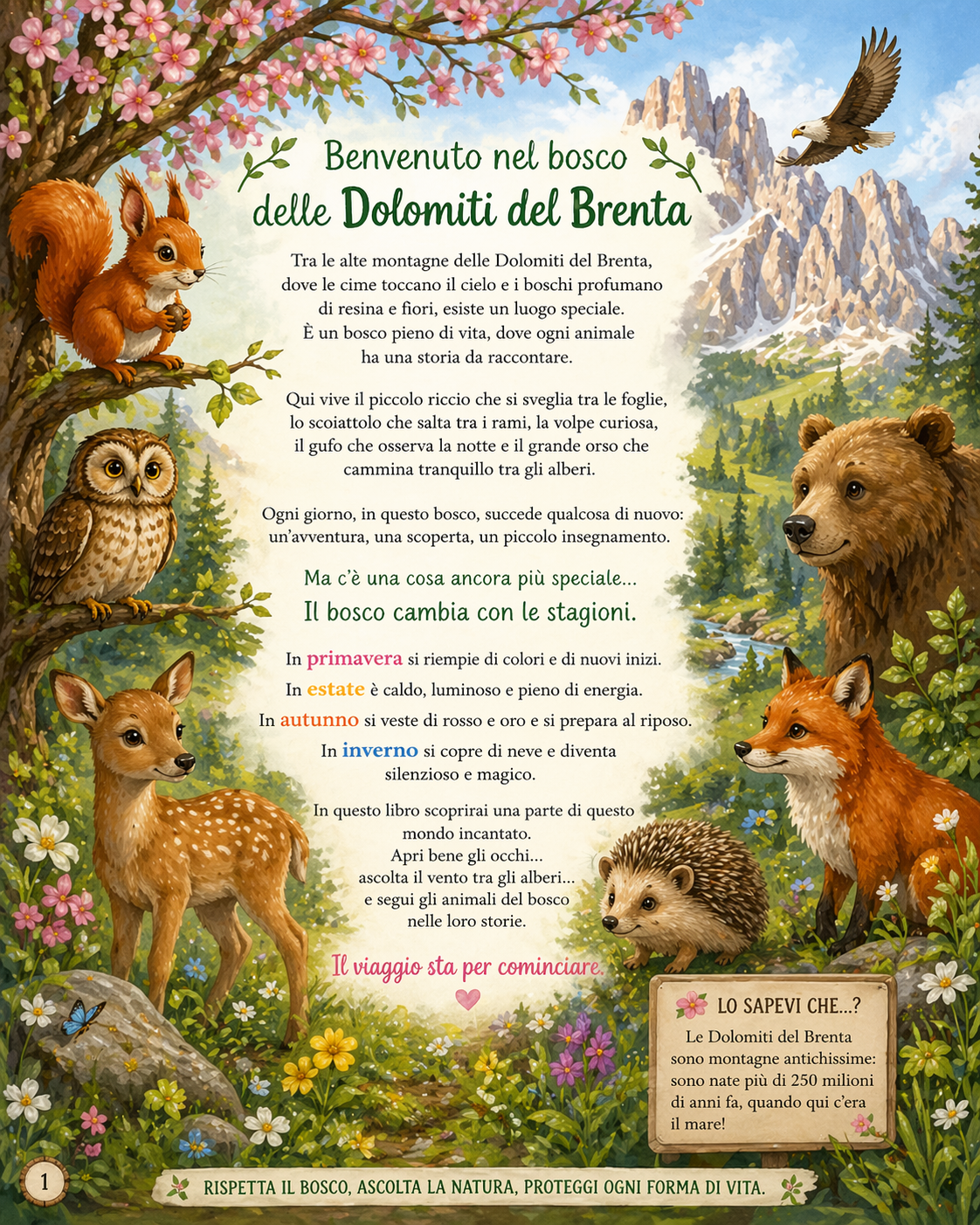 Le 10 storie del bosco