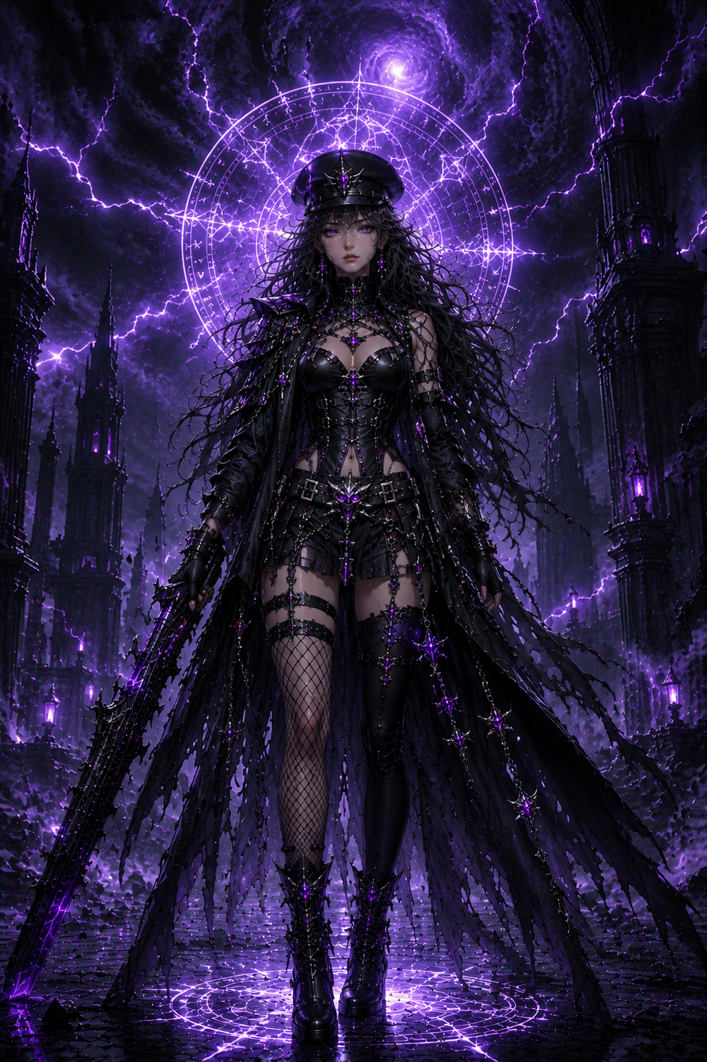 Dark Empress Collection – 8 Gothic Fantasy Poster & Wallpaper PNG ZIP