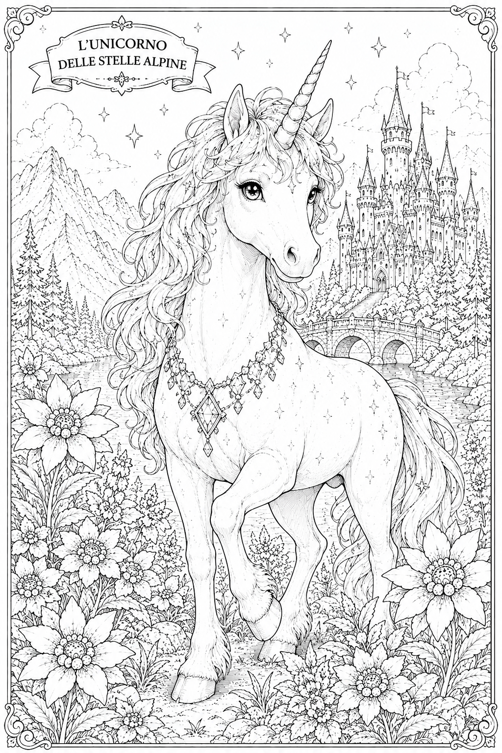 Il Grande Regno Magico — Libro di Attività per Bambini 4-8 Anni (PDF Digitale)