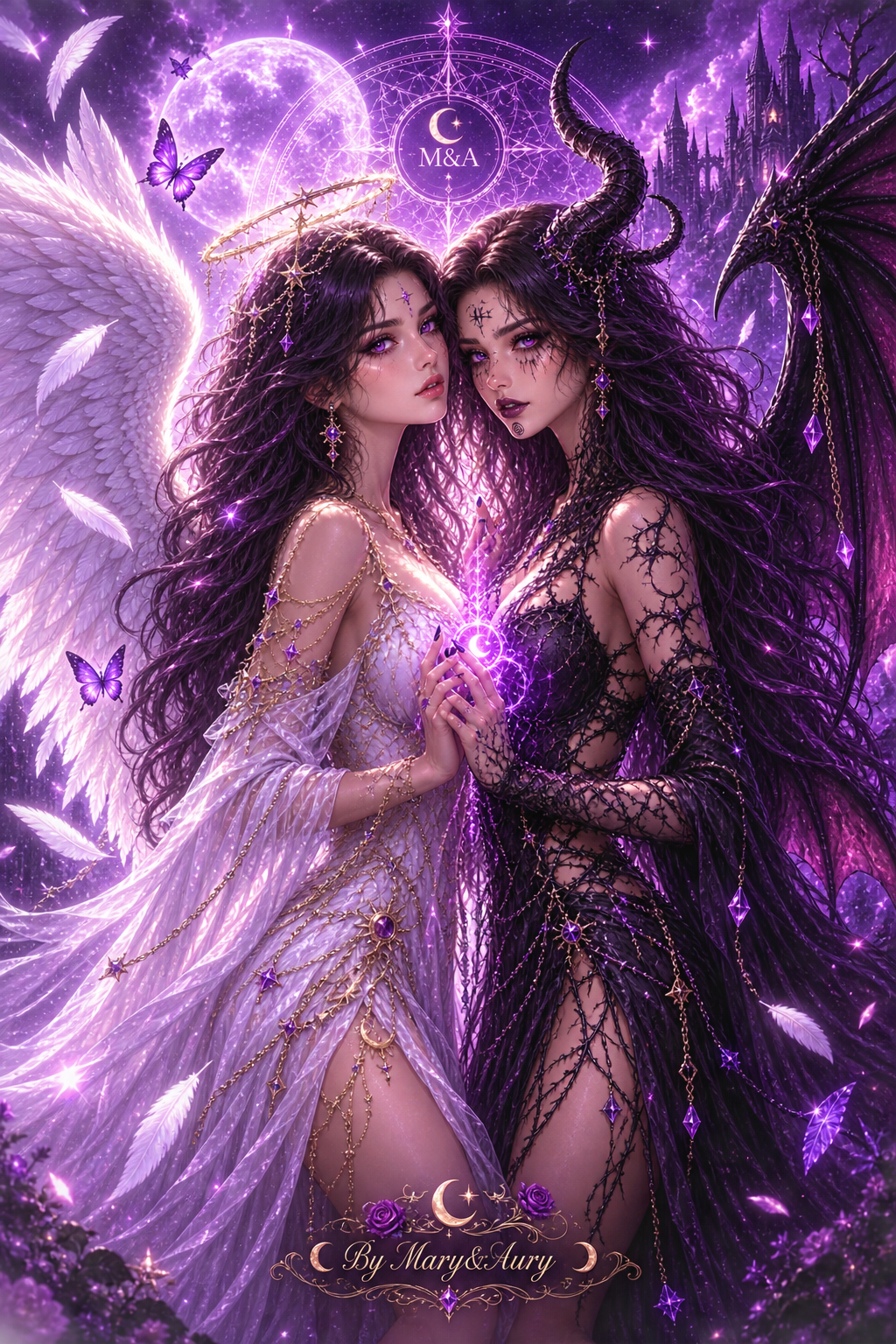 Gemelle Celesti Angelo e Demone – Aurora Angel & Demon