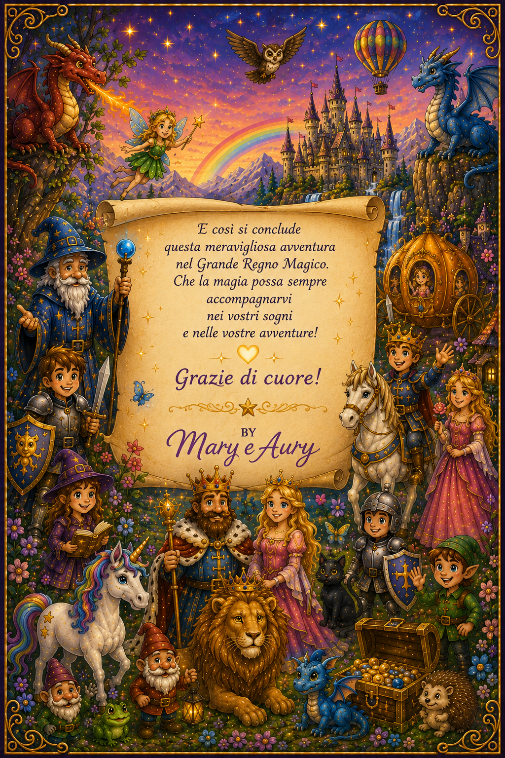 Il Grande Regno Magico Vol. 2 – Libro da Colorare e Attività per Bambini
