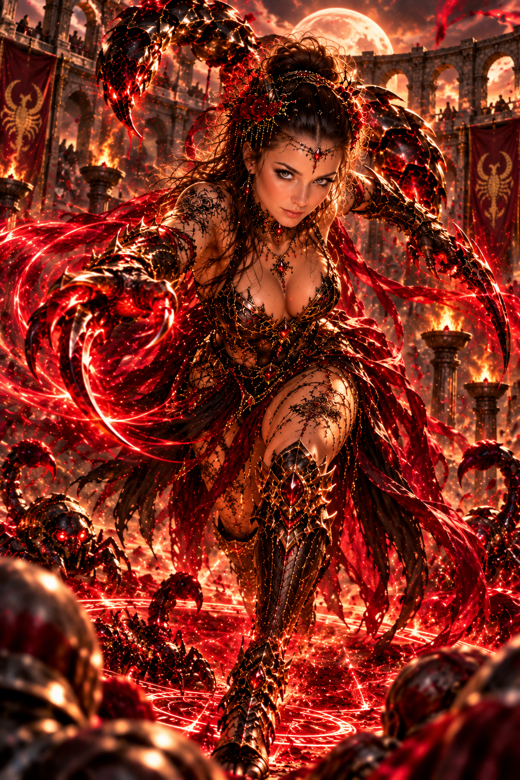 Mary – Regina Scorpione | Digital Art Fantasy