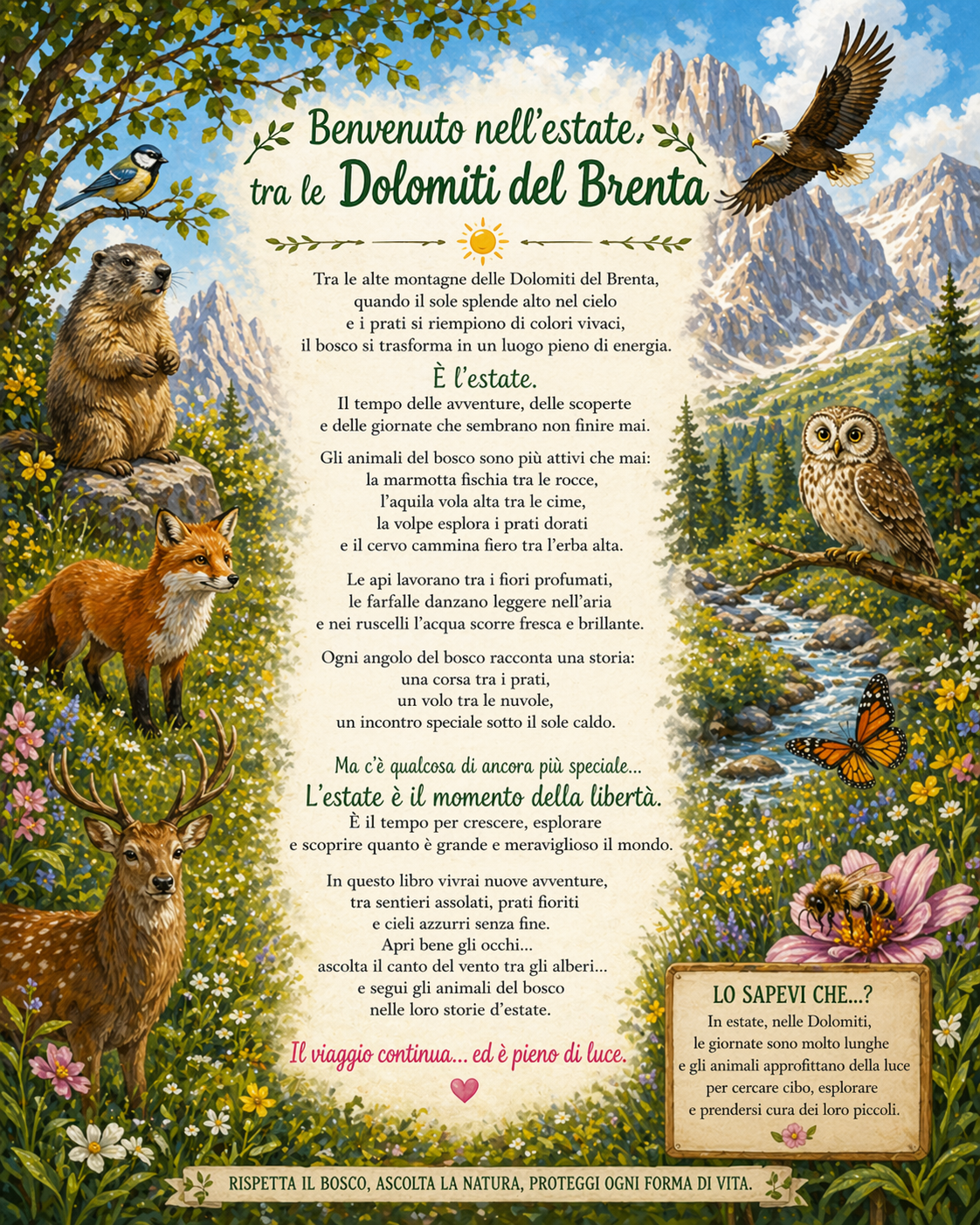 Le 10 storie del bosco e dei suoi amici – Vol. 2 L'estate