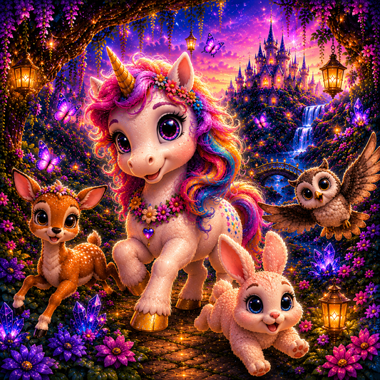 Bundle Poster Fantasy Cameretta – Unicorni & Draghi HD
