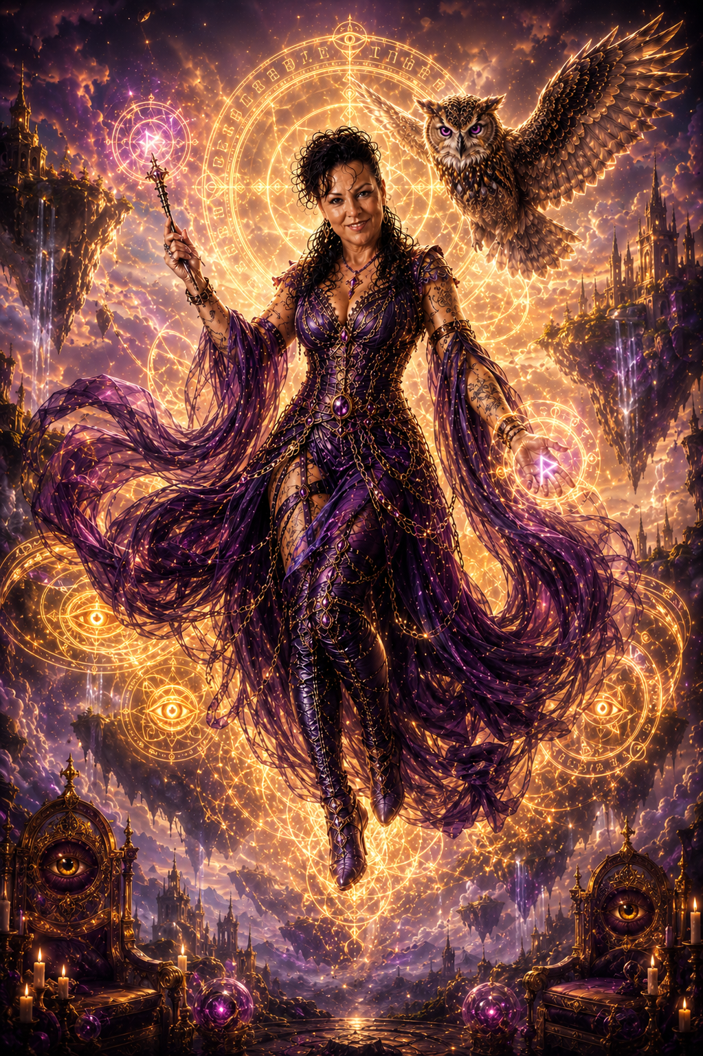 Trilogia delle Rune della Luce – Poster Fantasy Digitali | Download Immediato