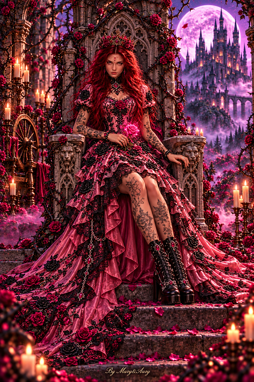 Gothic Rose Princess – opera digitale 4
