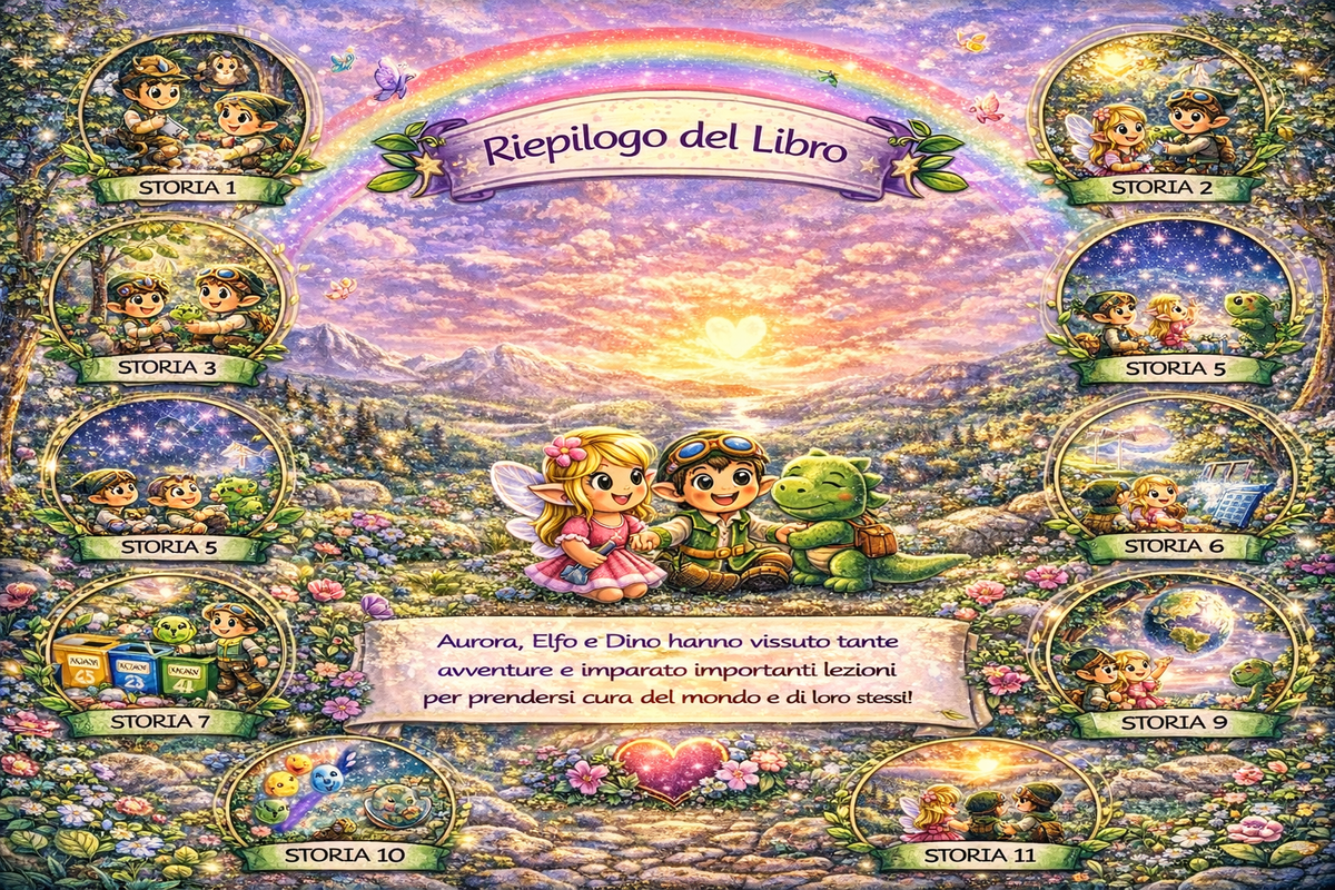 Le Magiche Avventure della Scienza – Volume 1 | Libro Educativo per Bambini 6+ | Animali, Corpo Umano, Energia | PDF Digitale Illustrato
