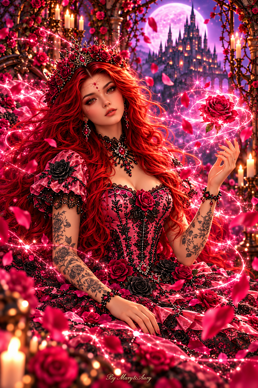 Gothic Rose Princess – opera digitale 2