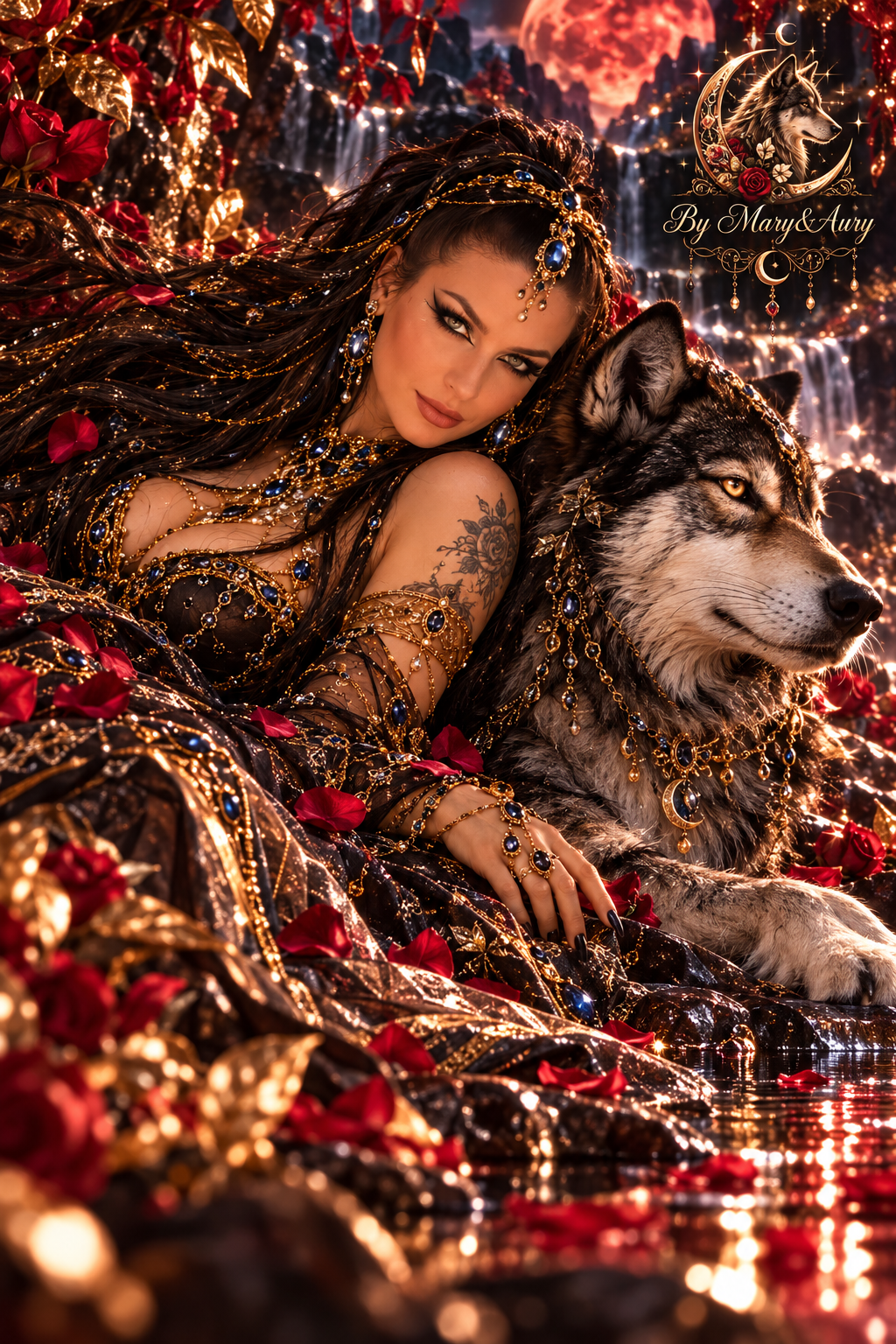 Luna Rossa – opera digitale By Mary&Aury